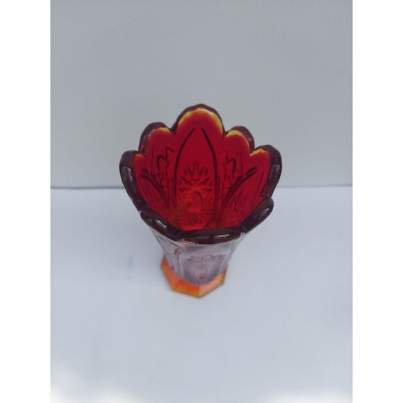 Indiana Glass Heirloom Swung Vase --AS IS-- READ - Picture 7 of 10